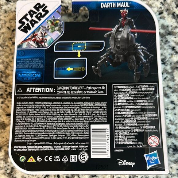 Hasbro Star Wars Mission Fleet Darth Maul Figure - Picture 2 of 2